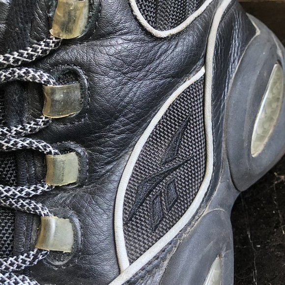 Iverson Reebok Question Mid 3M (Black/Red) - Picture 9 of 16